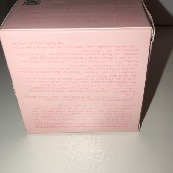 SheGlam Insta-Ready Face and Undereye Setting Powder Duo Bubblegum Pink NEW - Picture 3 of 5